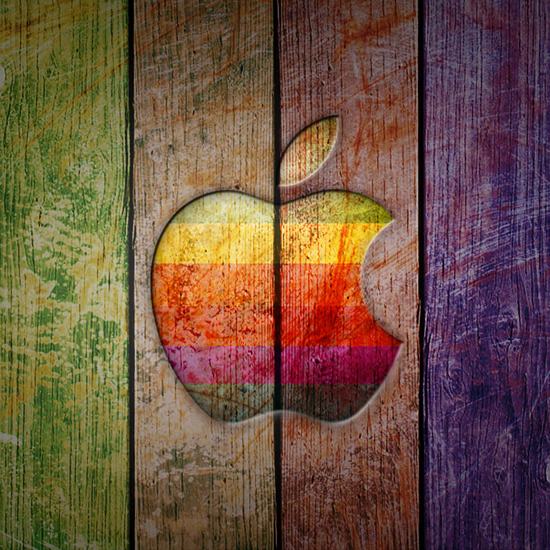 apple paint logo