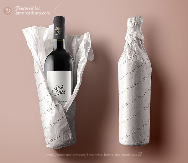 Download 50 Free Wine Bottle Psd Mockups PSD Mockup Templates