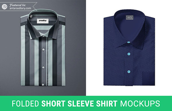 Download Best Folded Full Sleeve Shirt Mockup PSD Files - Antara's ...