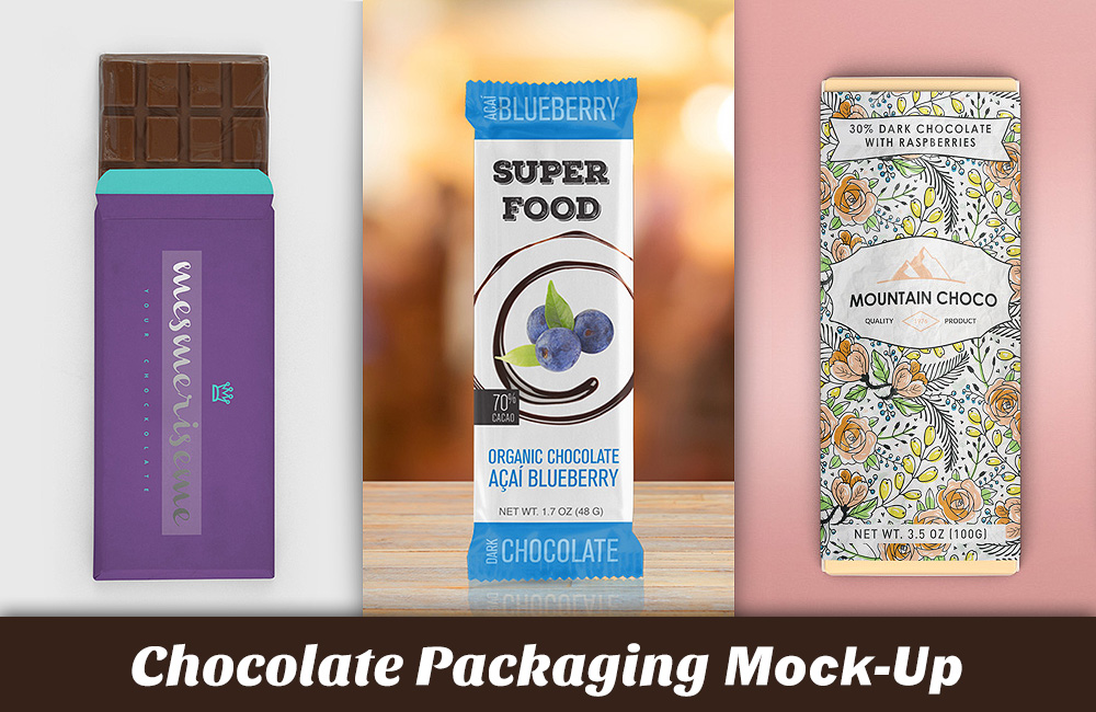 Download 35 Chocolate Packaging Mockup Psd Templates PSD Mockup Templates