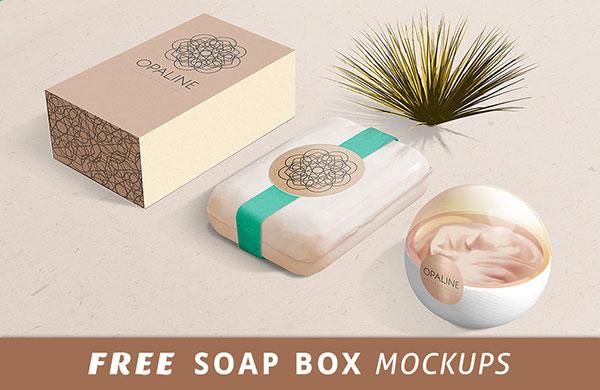 Download free soap box mockup psd files