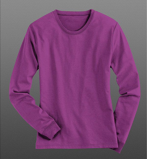 Download Women's Long Sleeved Tee PSD