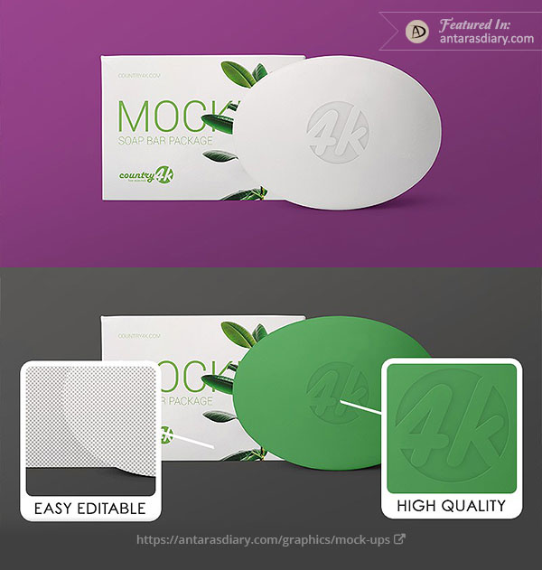 Download Free Soap Box Mockup PSD Files | Freebies | Antara's Diary