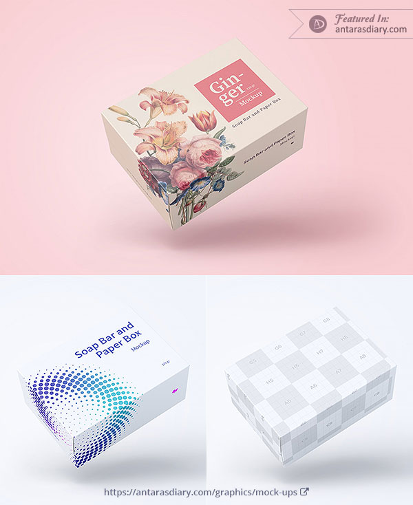 Download Free Soap Box Mockup PSD Files | Freebies | Antara's Diary